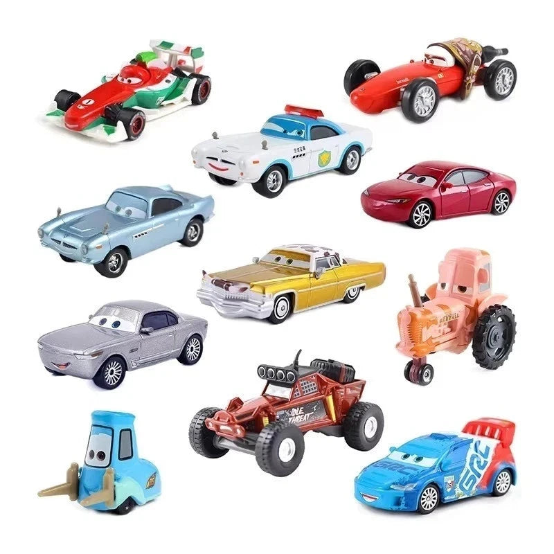 Disney Pixar Cars Die-Cast Toy Car Collection – Mini Racing Cars, Classic Vehicles & Tractor Toys for Kids