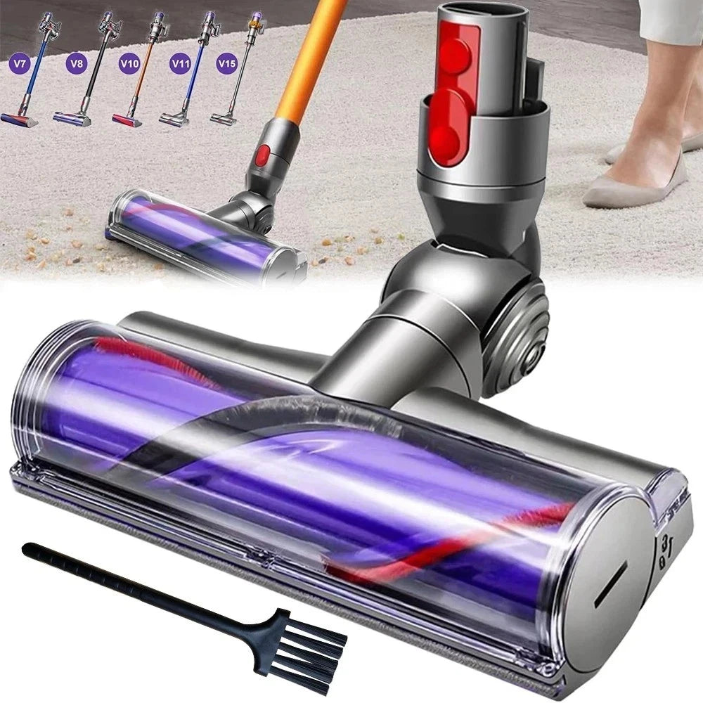 Brush Head for Dyson V7 V8 V10 V11 V15 Animal Torque Direct Drive Motorhead